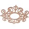 Ekena Millwork Dijon Wood Fretwork Pierced Ceiling Medallion, Cherry, 24"OD x 7 3/4"ID x 3/8"T CMWP24X24X0375DICH - alternate 2